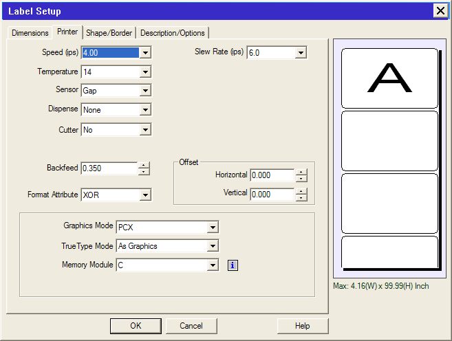 Barcode Thermal Printer Software